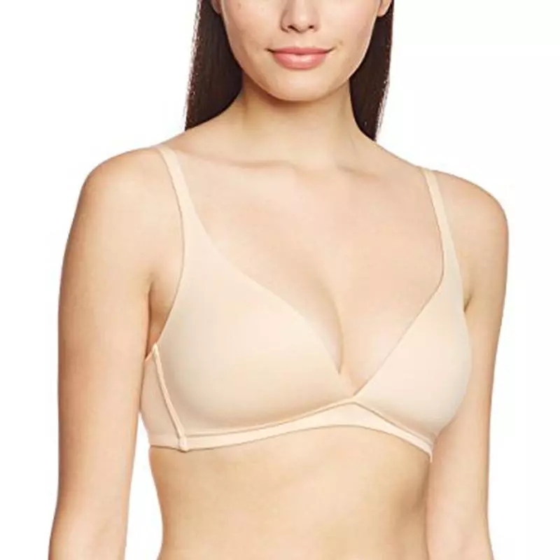 Seamless vehicle (54 photos): Bra leaf with molded cups and bones, reviews 14925_27