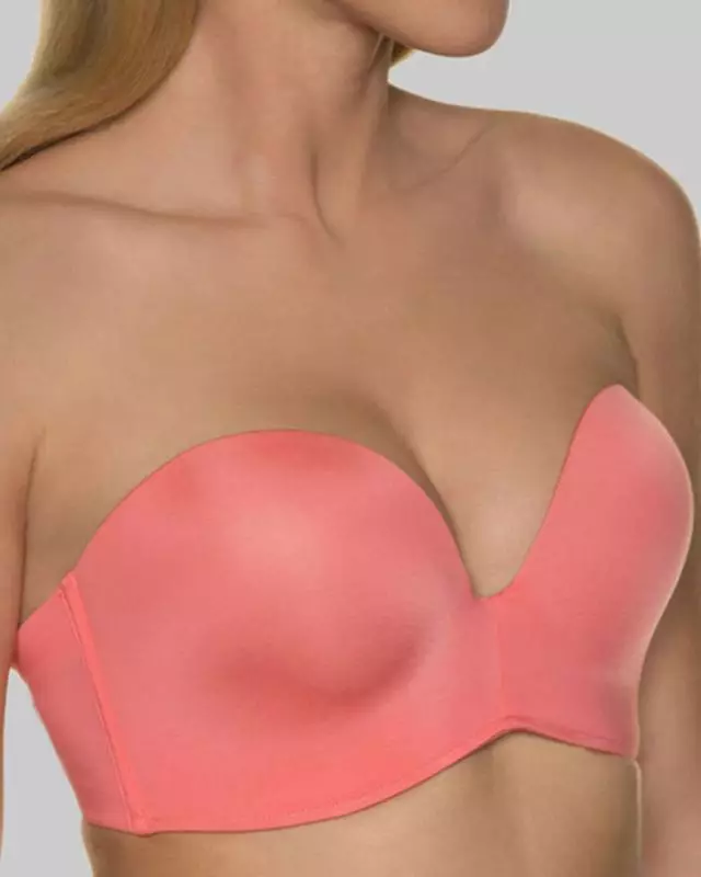 Seamless vehicle (54 photos): Bra leaf with molded cups and bones, reviews 14925_28