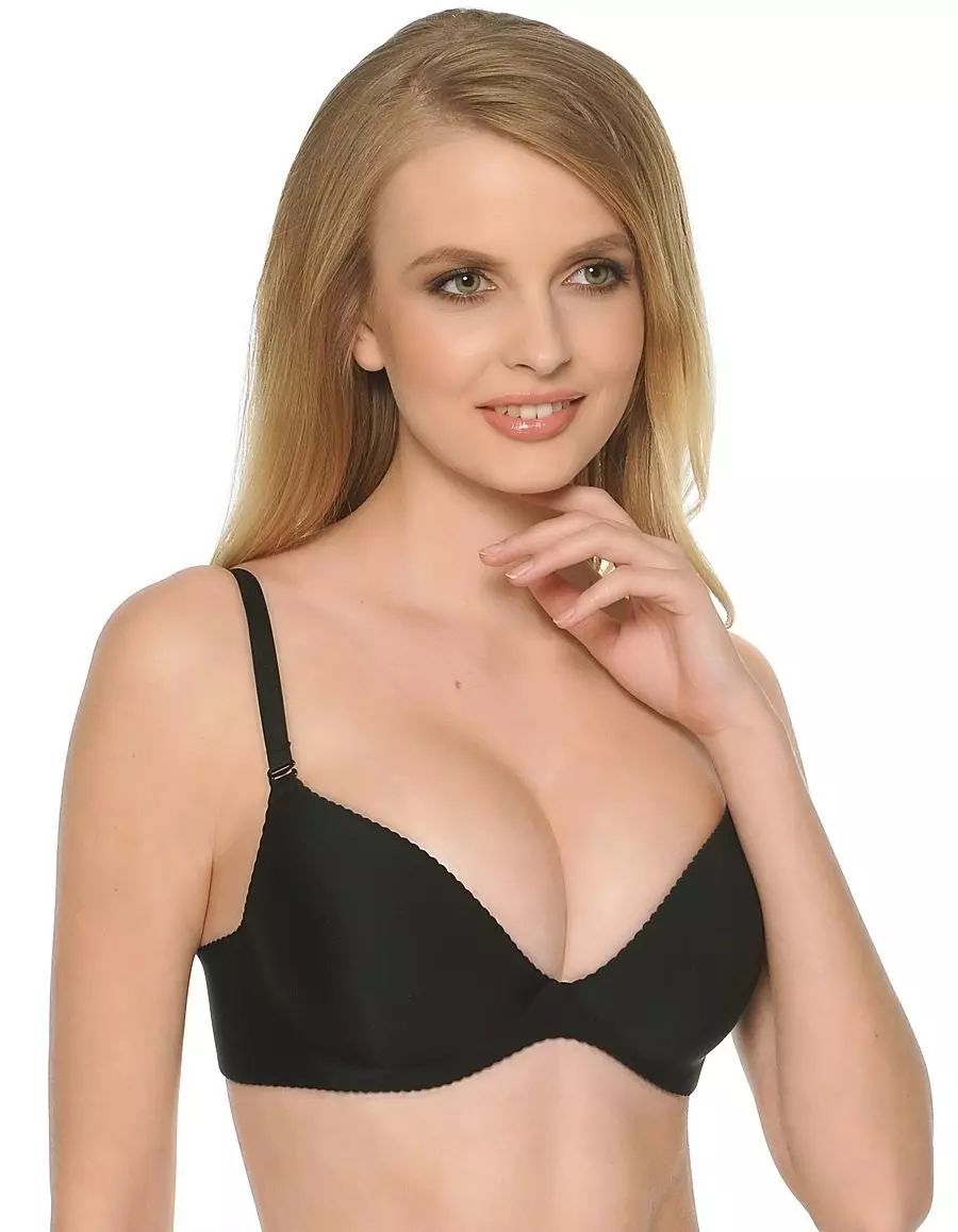 Seamless vehicle (54 photos): Bra leaf with molded cups and bones, reviews 14925_30
