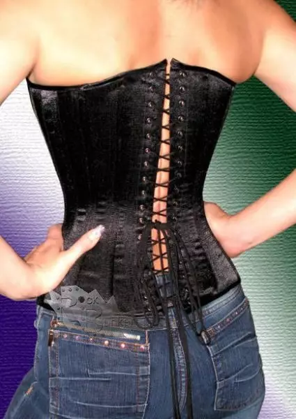 Corset (128 photos): Models under the breast and sports, black and other color, for women of large sizes, body corset everyday 14933_126