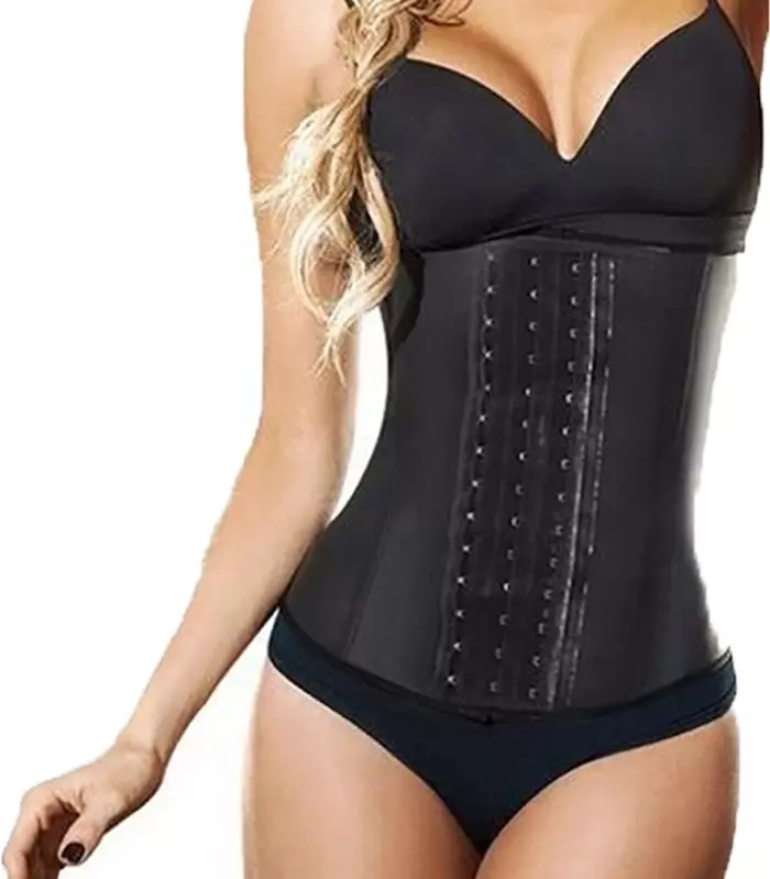 Whitening corset (74 फोटो): कपड़े के लिए कमर को कम करने के लिए मॉडल और पूर्ण महिलाओं के सुधारात्मक आंकड़े, माइक corset 14934_11