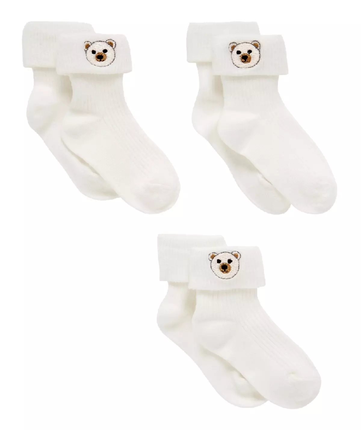 Li-socks bakeng sa bacha ba bacha (linepe tse 59): Meetso ea banana, e ikemiselitse ka boholo 14951_20