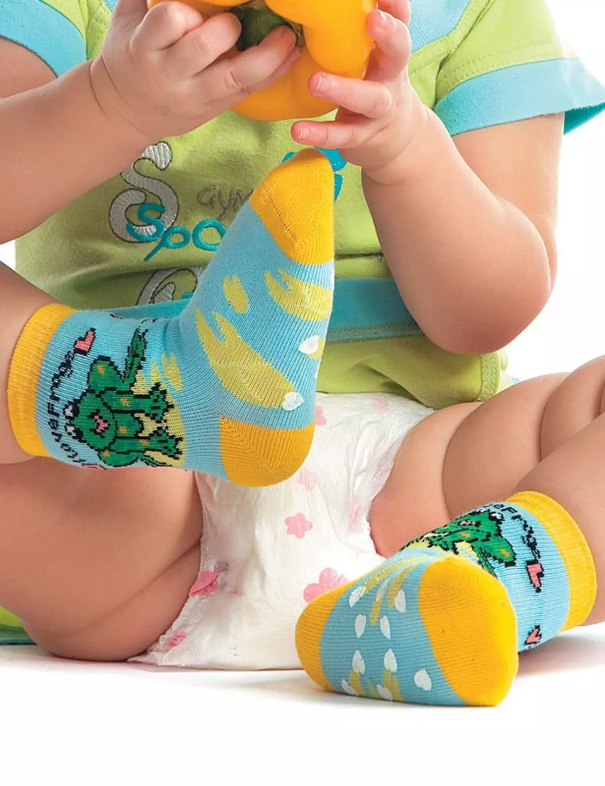 Li-socks bakeng sa bacha ba bacha (linepe tse 59): Meetso ea banana, e ikemiselitse ka boholo 14951_25