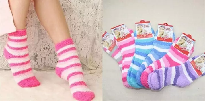 羊毛襪（34張照片）：材料的特點 14953_2
