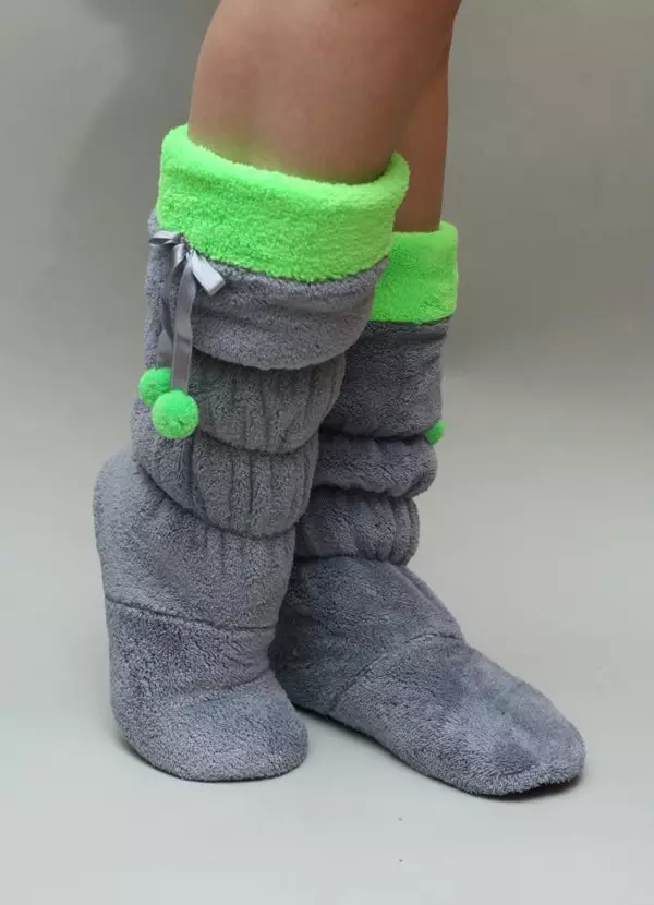 Machion Çorapları (22 fotoğraf): Parafin tedavisi için kullanın 14956_15