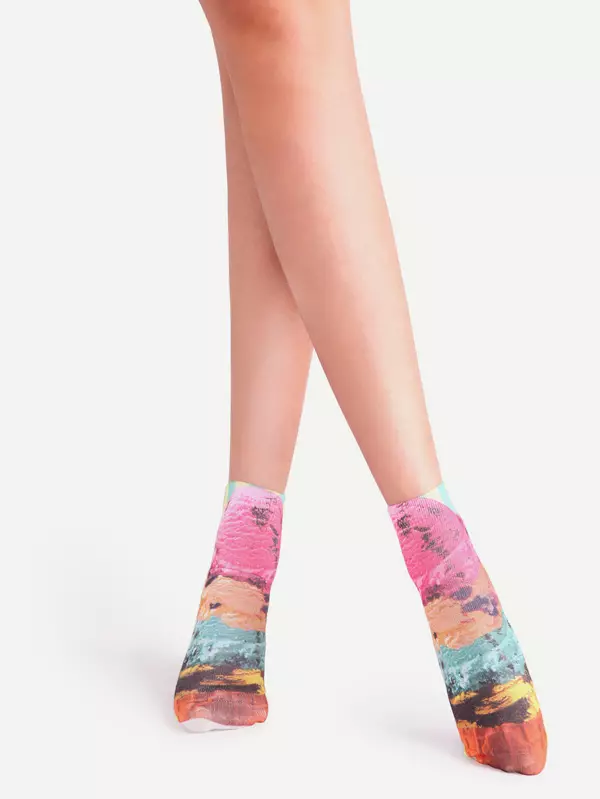 Fashionable Socks (27 mga larawan): Mga sikat na modelo 14959_22