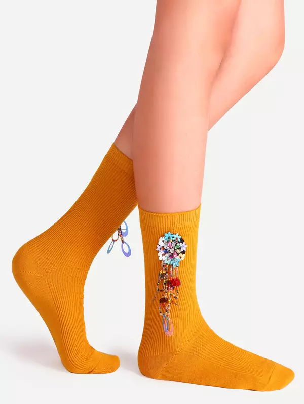 Socks bergaya (27 foto): Model Popular 14959_7
