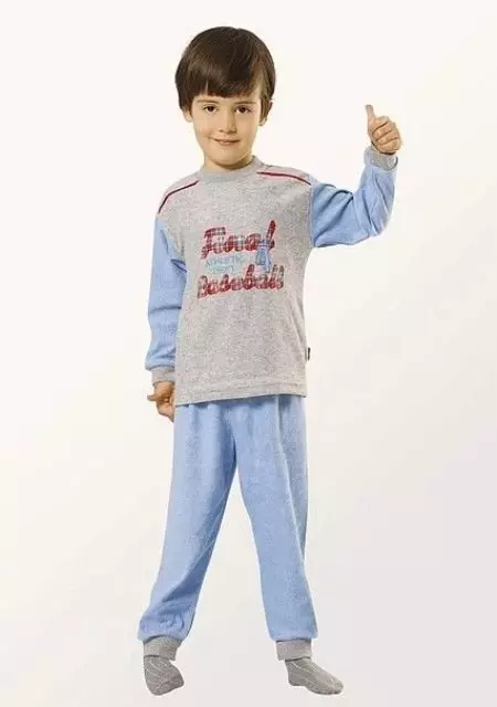 어린이 테리 잠옷 (24 장의 사진) : Mahra에서 아이들을위한 모델 잠옷 14967_23