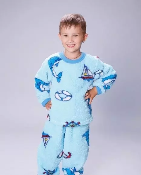 어린이 테리 잠옷 (24 장의 사진) : Mahra에서 아이들을위한 모델 잠옷 14967_6