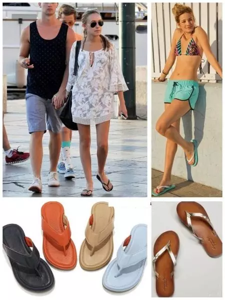 cauciuc (51 palme peste poze): Papuci de femei cu nasul închis, modele de masaj cu crampoane Nike 15022_43