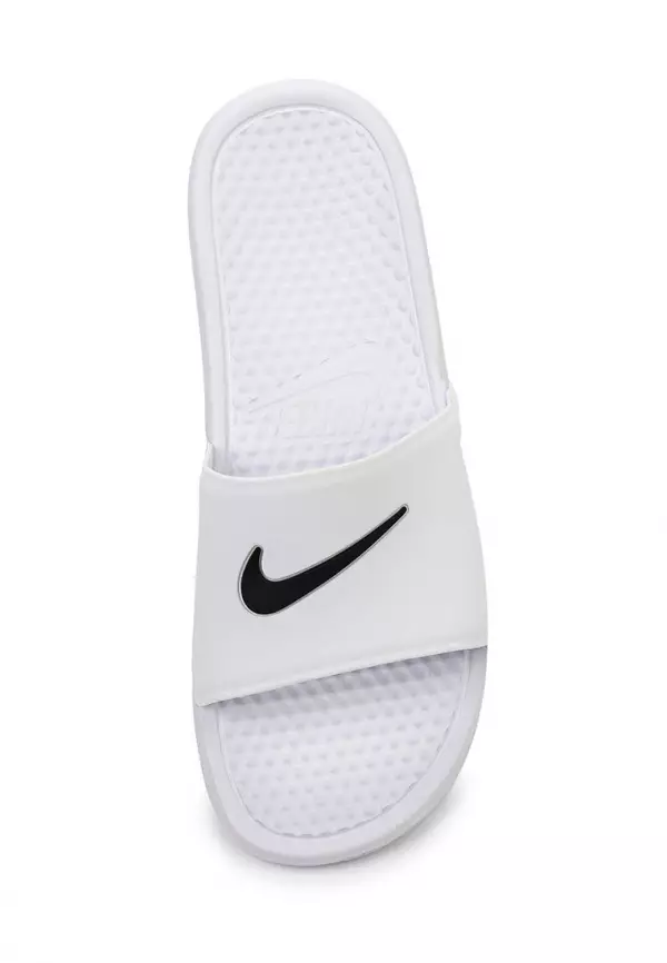 Nike slanes (40 Suratlar): Zenanlar getasandal, Solaarsoft Slaýd we beýleki meşhur modelleri 15032_5