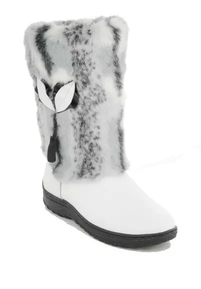 Women sa natural nga maghiusa (53 litrato): Reindeer Fur sapatos nga gihimo sa Canada 15060_37