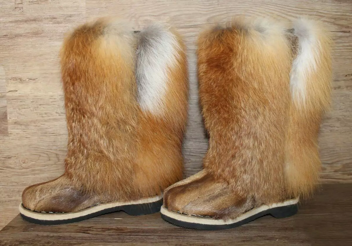 사슴에서 Onti (43 개 사진)가 순록의 모피에서 얼마나 많은 모델이라고 한, 카뮈의 신발을 선택하는 방법 15064_16