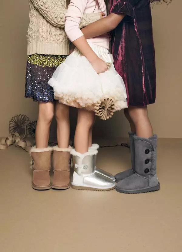 Uggs for kids (32 fotos): shoes foar bern oant it jier, booties-Ugg 15098_29