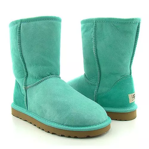 UGGS کوتاه (65 عکس): چرم زنانه سیاه پوست با خز، که با آن مدل های فوق العاده ی فوق العاده 15102_40