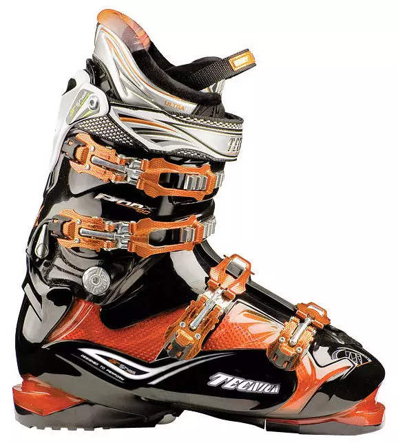 Tecnica ski boots (29 photos): children's and women's models for the mountain ski air ski air shell, Phoenix, Dragon from the appliances 15109_16