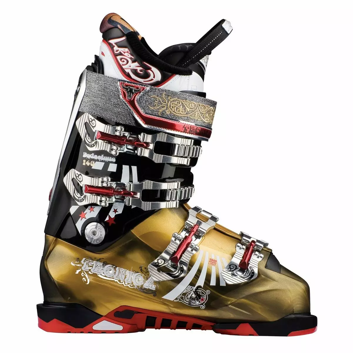 Tecnica Ski Boots (29 myndir): Börn og kvenna fyrir Mountain Ski Air Skíði Loft Shell, Phoenix, Dragon frá tækjum 15109_23