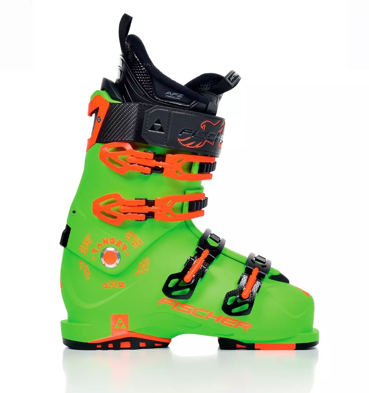 Fischer Ski Boots (88 fotos): modelos de esquí infantil, zapatos de pescadores para Skate Stroke 15111_66