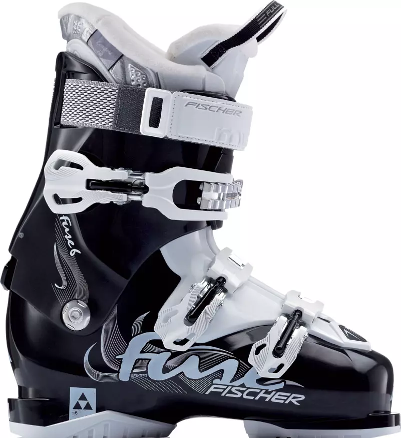 Fischer ски чизми (88 фотографии): Детски ски модели, Фишер чевли за скејт мозочен удар 15111_75