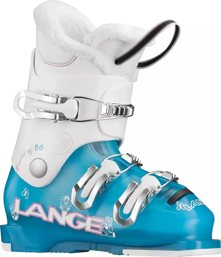 Lange Ski Boots (23 foto): Ulasan dari anak-anak sepatu ski 15121_15