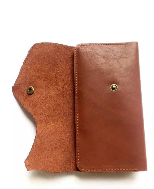 Ručně vyráběné peněženky (62 fotek): kožené peněženky, dámská peněženka z pravé kůže 15134_54