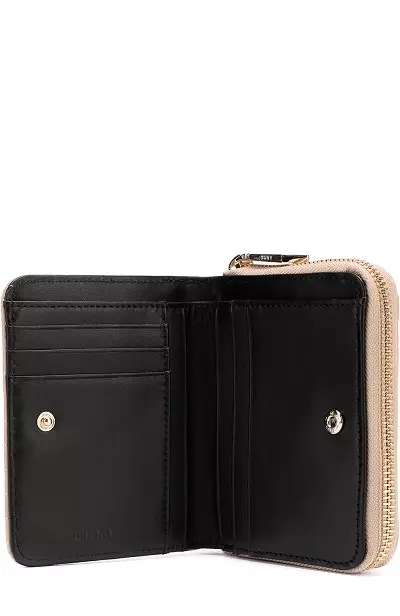 Wallet Dkny Wallet (37 Sawir): Waxa la xirayo iyo sida loo doorto moodooyinka haweenka 15139_17