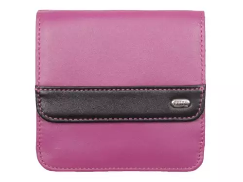Petek plånböcker (55 bilder): Kvinnors läder rosa och andra färger handväska från Petcop företag 15147_26