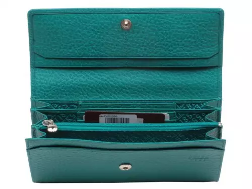 Petek Brieftaschen (55 Fotos): Damen Lederrosa und andere Farbgeldbeutel von Petcop-Firmen 15147_43