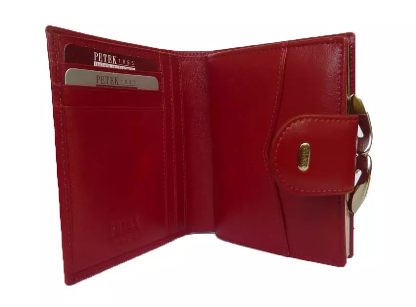 Petek钱包（55张照片）：女式皮革粉红色和其他彩色钱包，来自PETCOP公司 15147_8