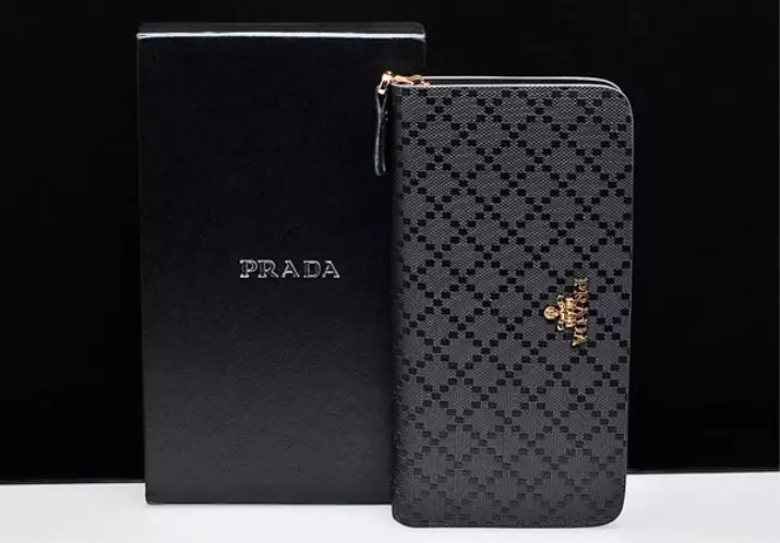 PRADA Wallet (34 снимки): Преглед на жените модели от известната марка Prada 15150_12