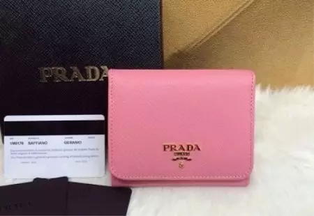 Prada Dompet (34 Foto): review model wanita saka Brand Prada sing misuwur 15150_2