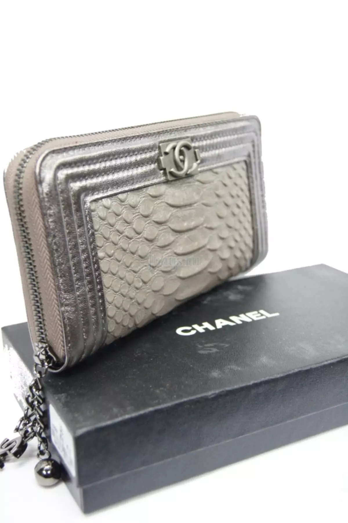 Wallet Chanel (Sary 35): kitapom-behivavy sy modely marika hoditra 15156_13