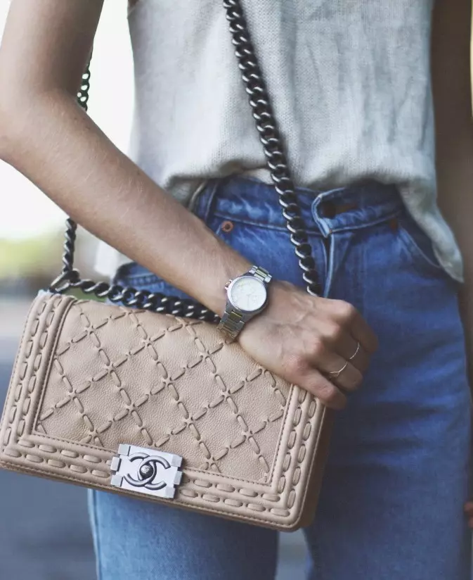 Chanel torbicu (foto 35): ženske kožni novčanik i brand modeli 15156_30