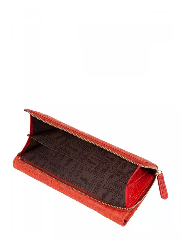 Червени портфейли (65 снимки): дамски кожени чанти на червено 15161_17