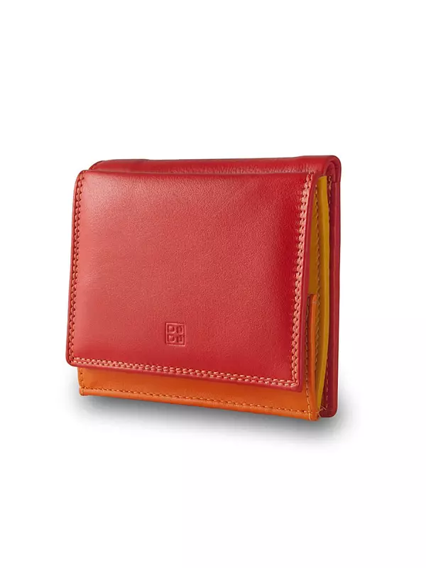 Röda plånböcker (65 bilder): Kvinnors läderväskor av rött 15161_23