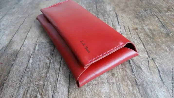 Rdeče denarnice (65 fotografij): Ženske usnjene torbice rdeče 15161_26