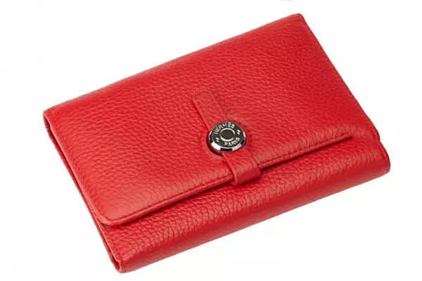 Rode portefeuilles (65 foto's): Dames lederen portemonnees van rood 15161_53