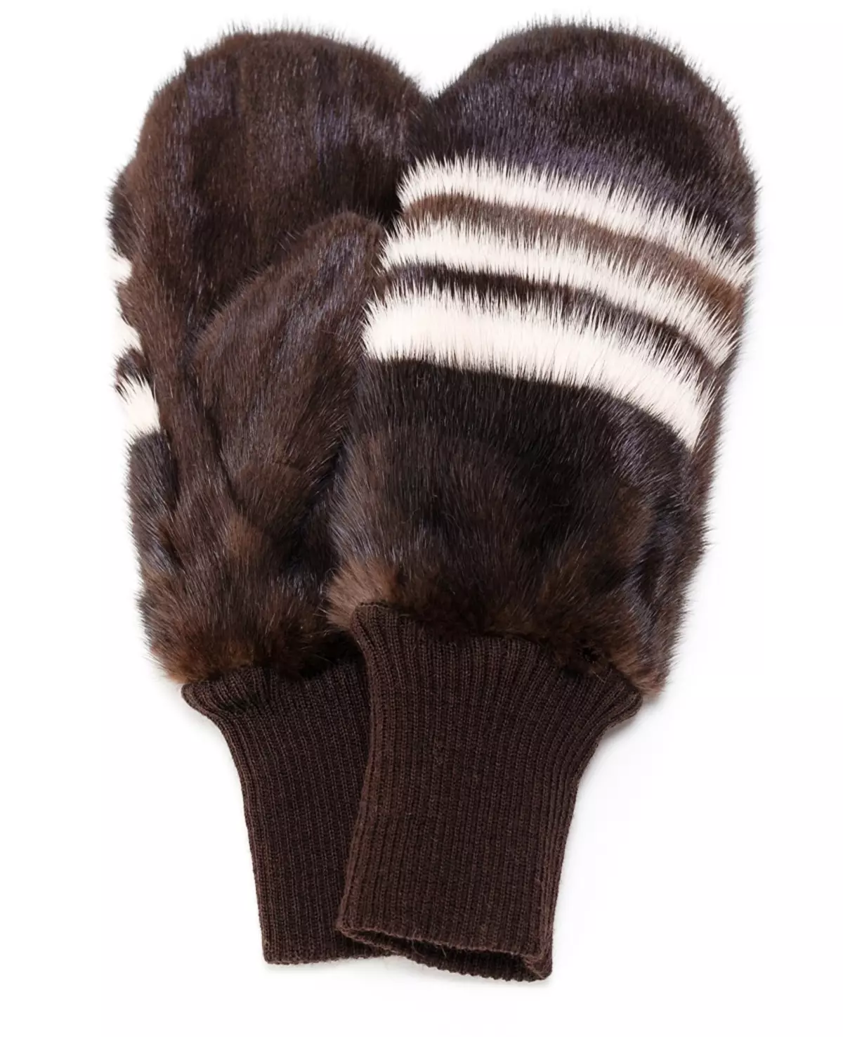 Fur mittens (48 Amafoto): Moderi Yumugore Yakozwe Yumutwe Urukwavu 15175_35