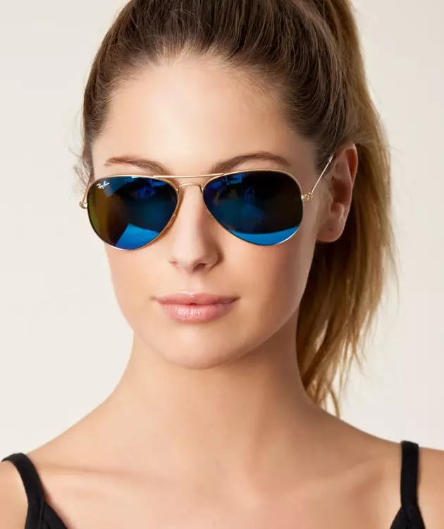 ری بن عینک آفتابی (69 عکس): محبوب عینک آفتابی مدل 15182_27