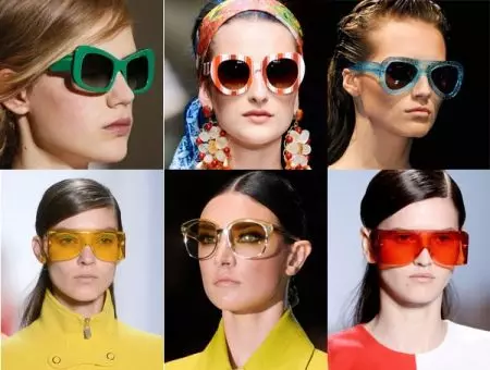 פראדה משקפי שמש (54 תמונות): משוב על משקפי שמש של נשים מן המותג המפורסם 15185_28