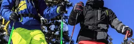 Snowboard Handschuhe (69 Fotoen): Snowboard Modeller mat Handgelenkschutz a Pinselen 15197_14