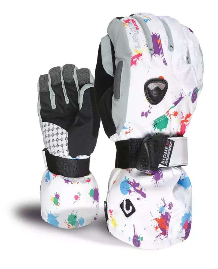 Snowboard Handschuhe (69 Fotoen): Snowboard Modeller mat Handgelenkschutz a Pinselen 15197_57