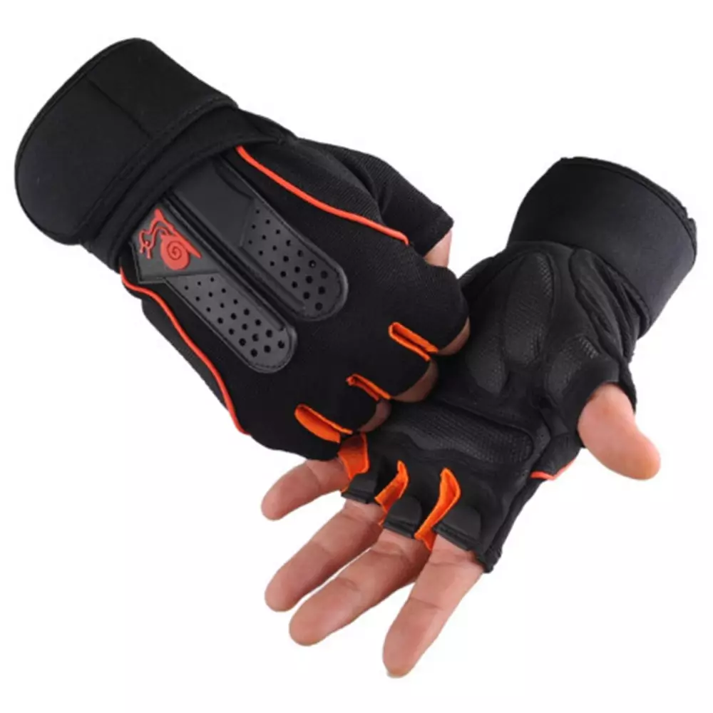 Fitness rukavice (73 fotografije): Ženski sportski modeli bez prstiju, sorte rukavica za sport 15202_18
