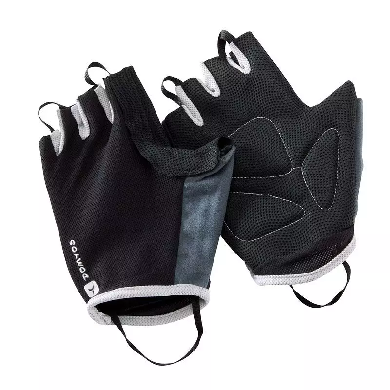 Fitness rukavice (73 fotografije): Ženski sportski modeli bez prstiju, sorte rukavica za sport 15202_49