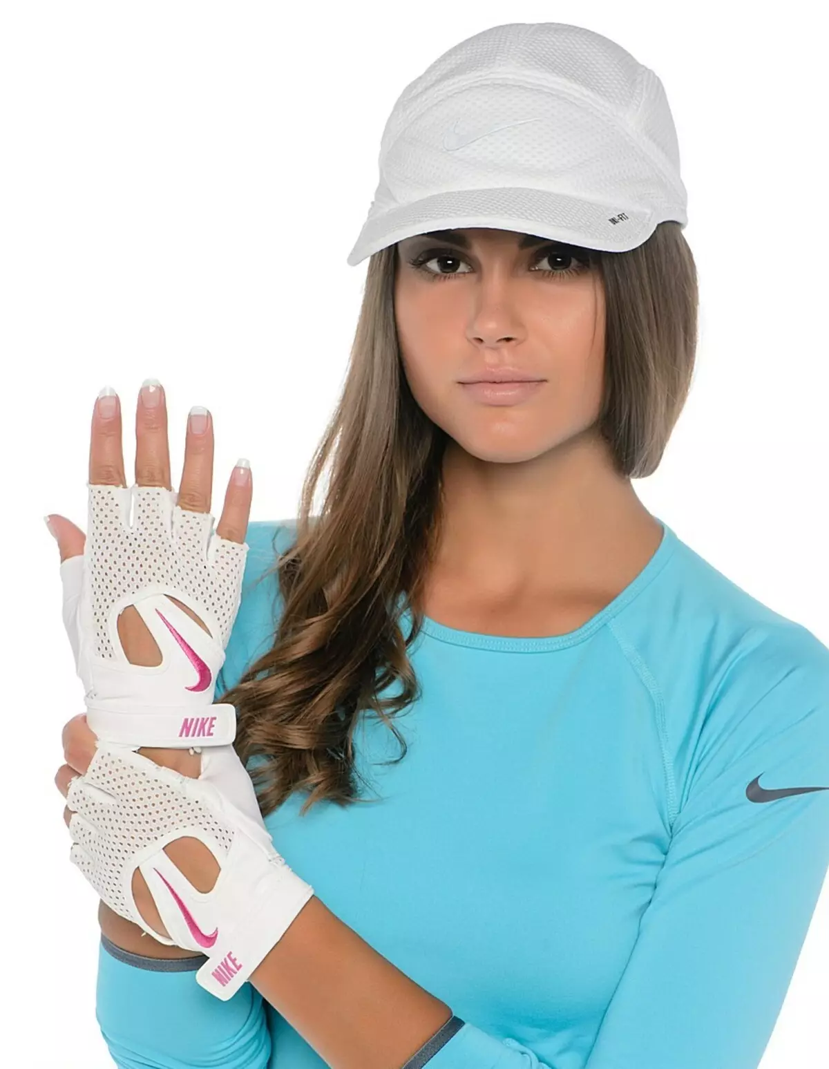 Fitness rukavice (73 fotografije): Ženski sportski modeli bez prstiju, sorte rukavica za sport 15202_5