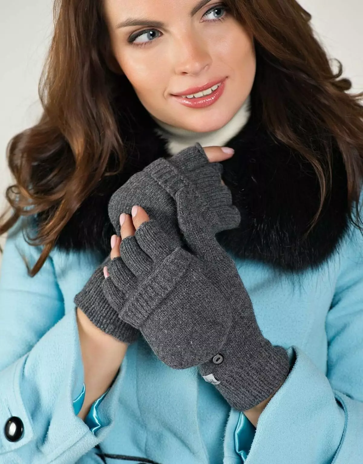 Rukavice rukavic (45 fotek): Oblíbené dámské modely se založenou na koni, Norfin zimní rukavice 15204_4