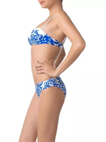 Brand swimsuits (45 wêne): Firotgehên navdar ên ku modela serşokê dirijînin 1520_10