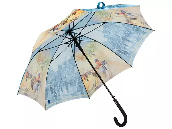 여성 우산 - 지팡이 (65 장의 사진) : 나무 손잡이가있는 모델 15220_11