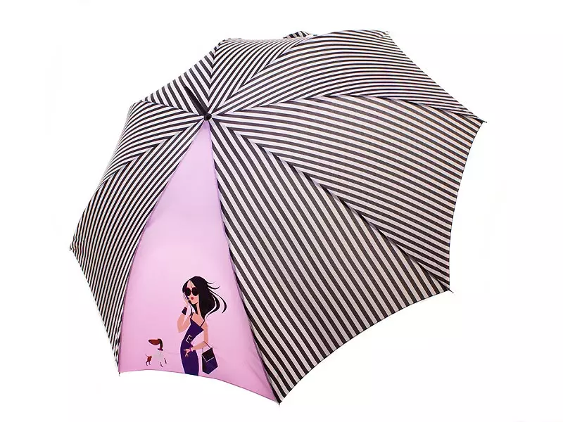 Payung Doppler (60 gambar): Model Perempuan Cane dan Folding, Doppler Ulasan 15227_24