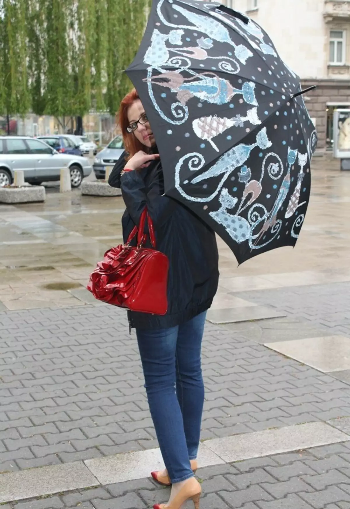 Доплер чадори (60 фотографии): женски модели трска и преклопување, Доприлер осврти 15227_25